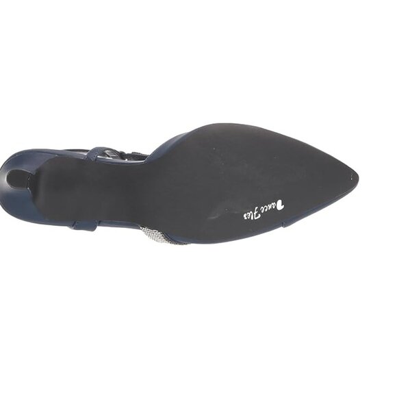 NiB Easy Street Women's Emerald Strappy Dress Heel Navy Size 6 M $70 RY1446 - Picture 4 of 6